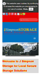 Mobile Screenshot of jsimpsonstorage.co.uk